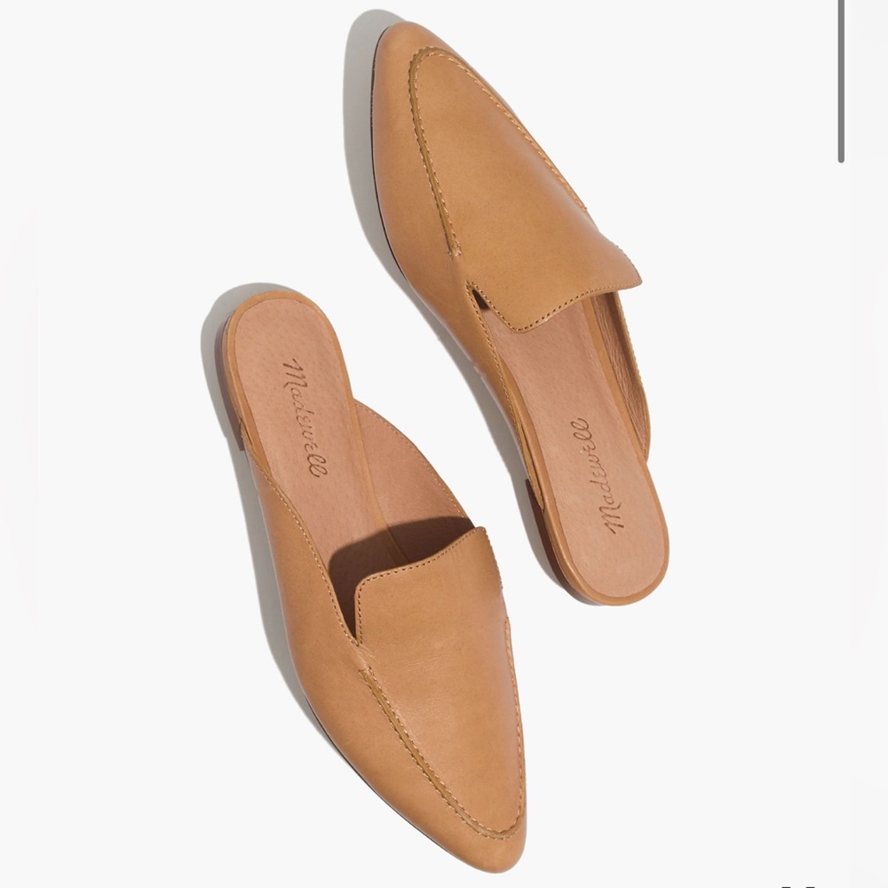 Madewell Frances Skimmer Mule in Leather